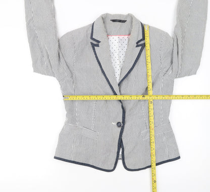 Womens UK Size 12 Dunnes Stores Regular Blue Blazer