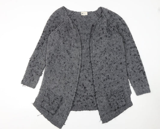 Womens UK Size L NEXT Grey Cardigan Jumper