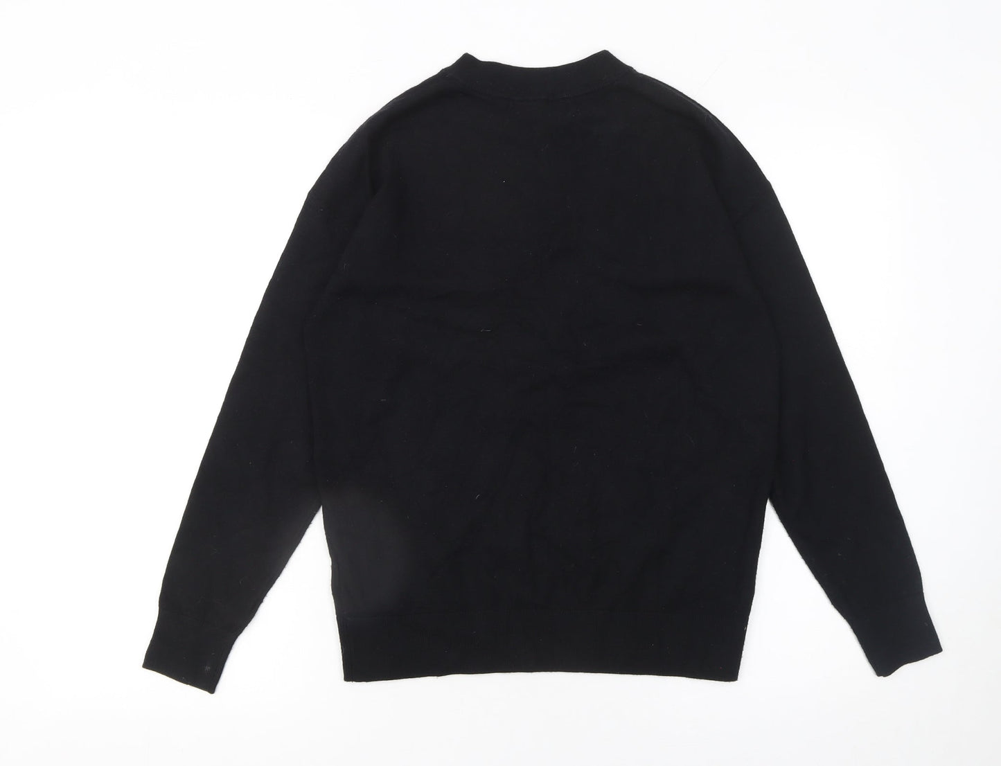 Womens UK Size S Marks and Spencer Black Pullover Jumper