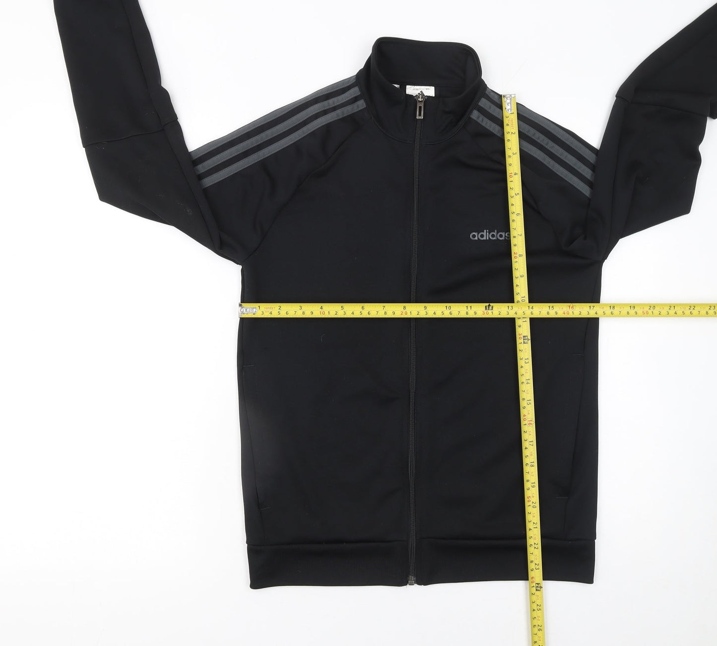Boys UK Size 13-14 Years adidas Black Track Jacket