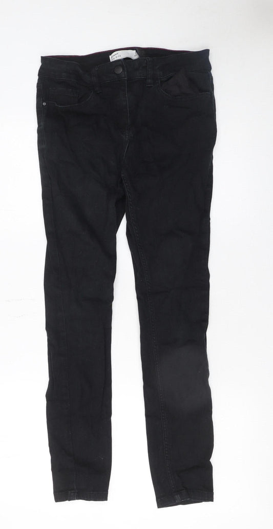 Womens UK Size 11 Slim NEXT Slim Fit Skinny Black Jeans