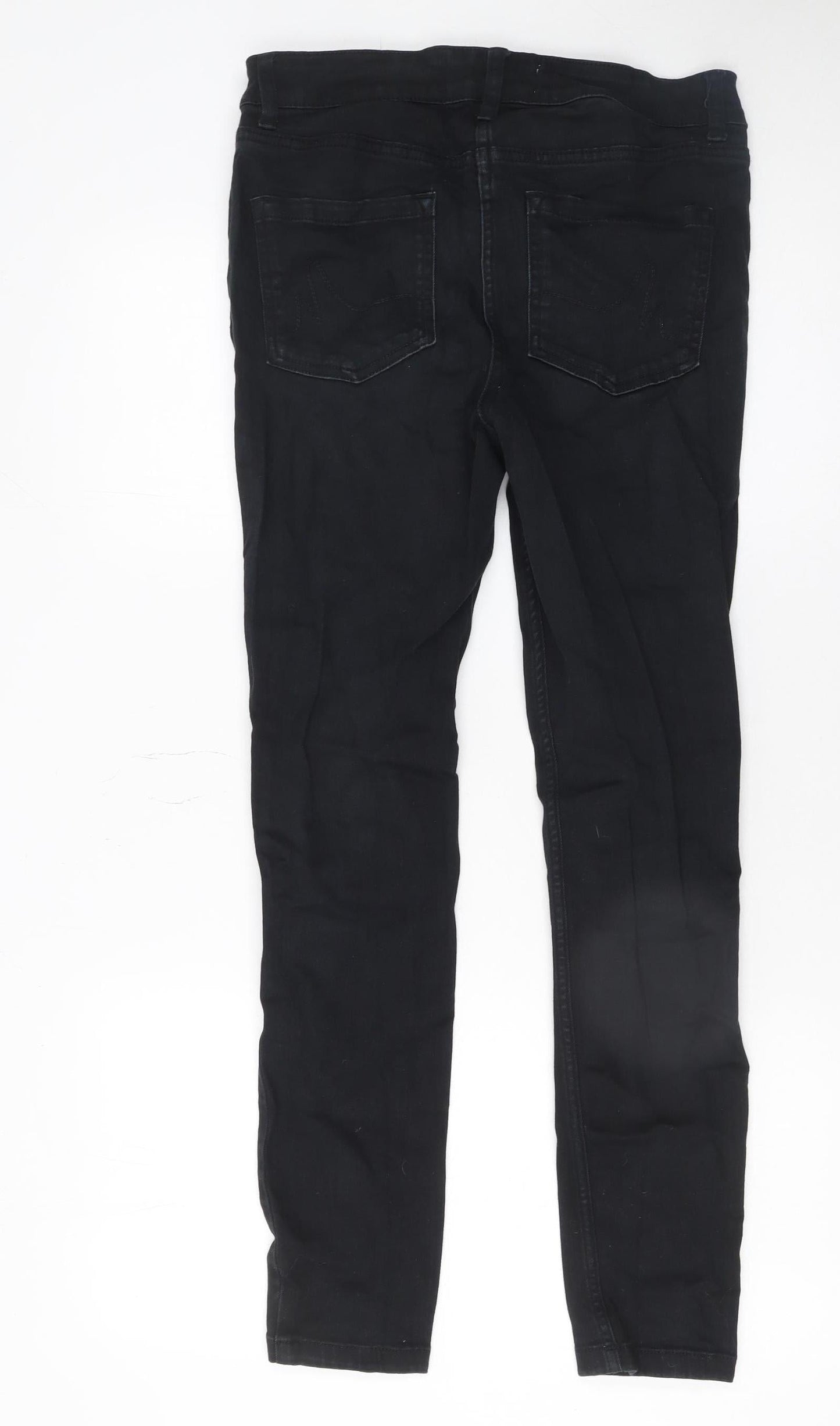 Womens UK Size 11 Slim NEXT Slim Fit Skinny Black Jeans