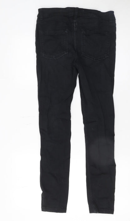 Womens UK Size 11 Slim NEXT Slim Fit Skinny Black Jeans