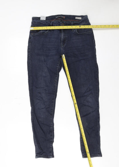 Womens UK Size 28 Mavi Slim Fit Skinny Blue Jeans