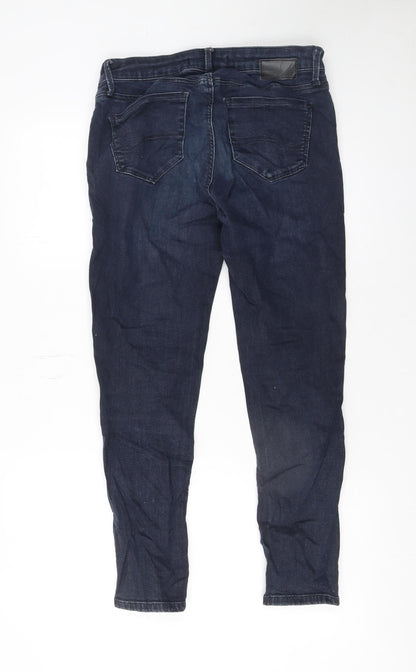 Womens UK Size 28 Mavi Slim Fit Skinny Blue Jeans