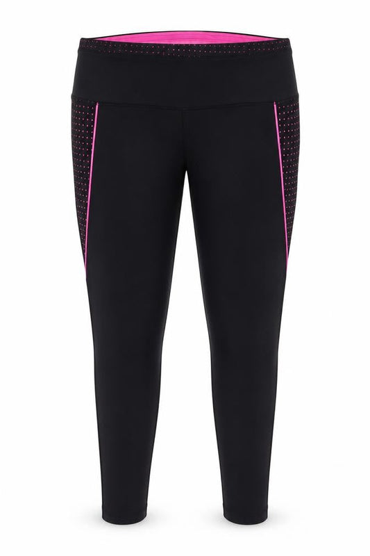 Womens UK Size L Workout Slim Fit Leggings Black Leggings
