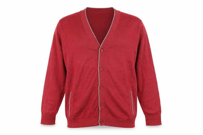 Mens UK Size XL Gap Red Cardigan Jumper
