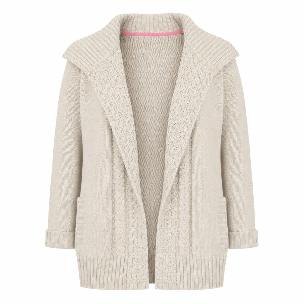 Womens UK Size M Joules Beige Cardigan Jumper
