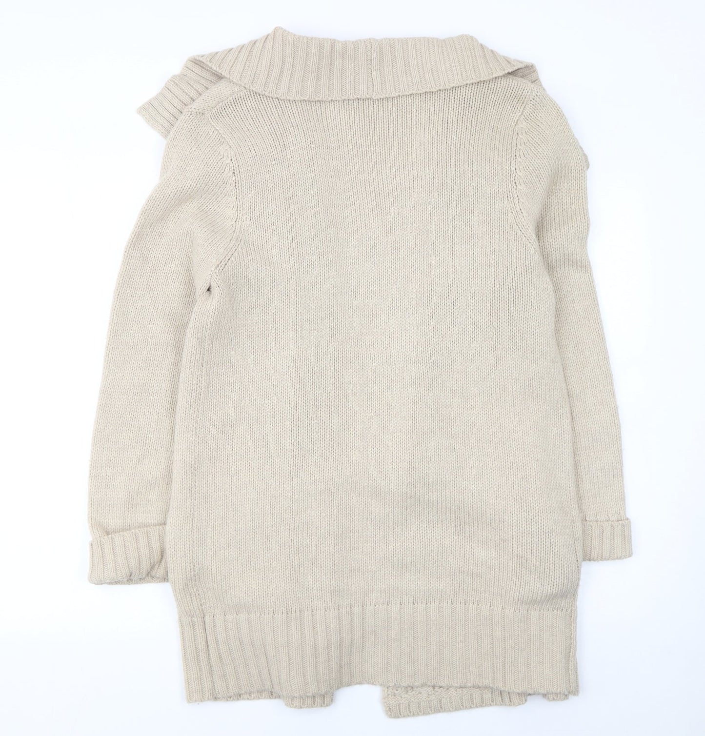 Womens UK Size M Joules Beige Cardigan Jumper