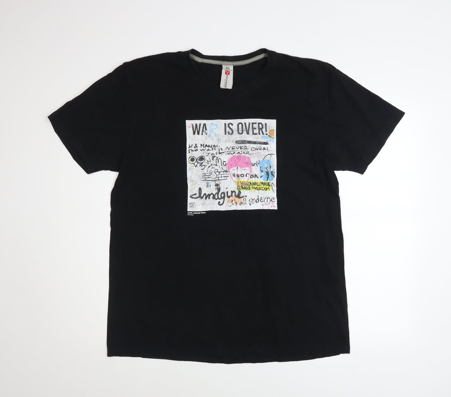 Mens UK Size XL PAYPER Black  T-Shirt