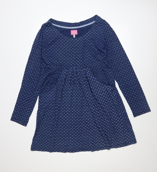 Womens UK Size 10 Joules Fit & Flare Dress