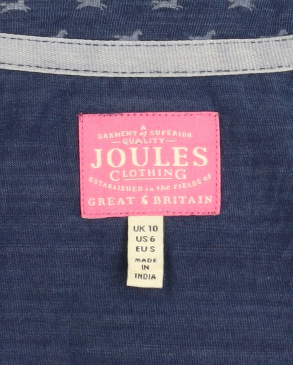 Womens UK Size 10 Joules Fit & Flare Dress