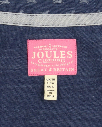 Womens UK Size 10 Joules Fit & Flare Dress