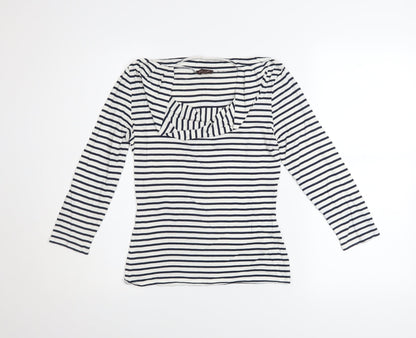 Womens UK Size 8 Phase Eight Multicoloured Basic T-Shirt