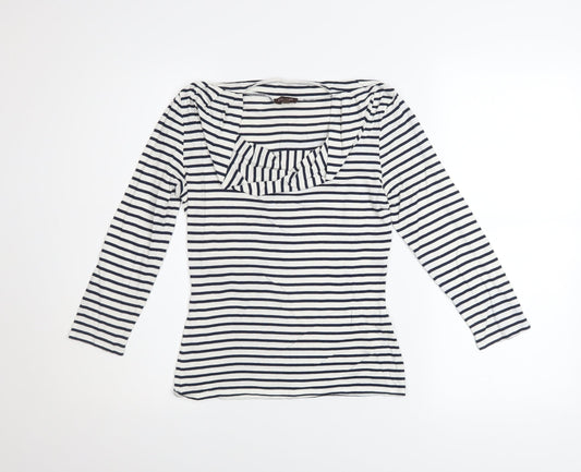 Womens UK Size 8 Phase Eight Multicoloured Basic T-Shirt