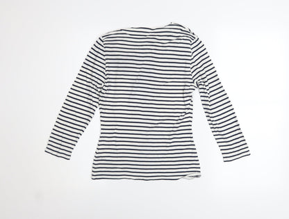 Womens UK Size 8 Phase Eight Multicoloured Basic T-Shirt