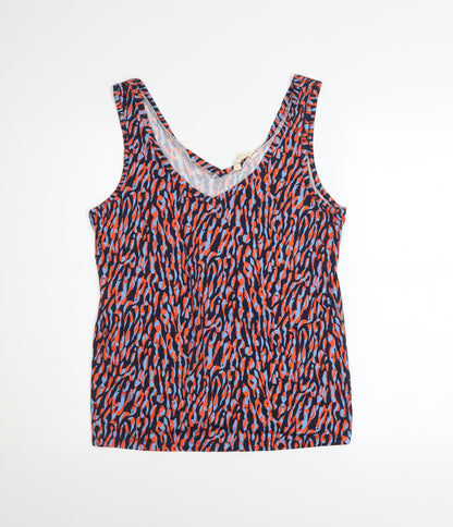 Womens UK Size S Hush Multicoloured Basic Tank