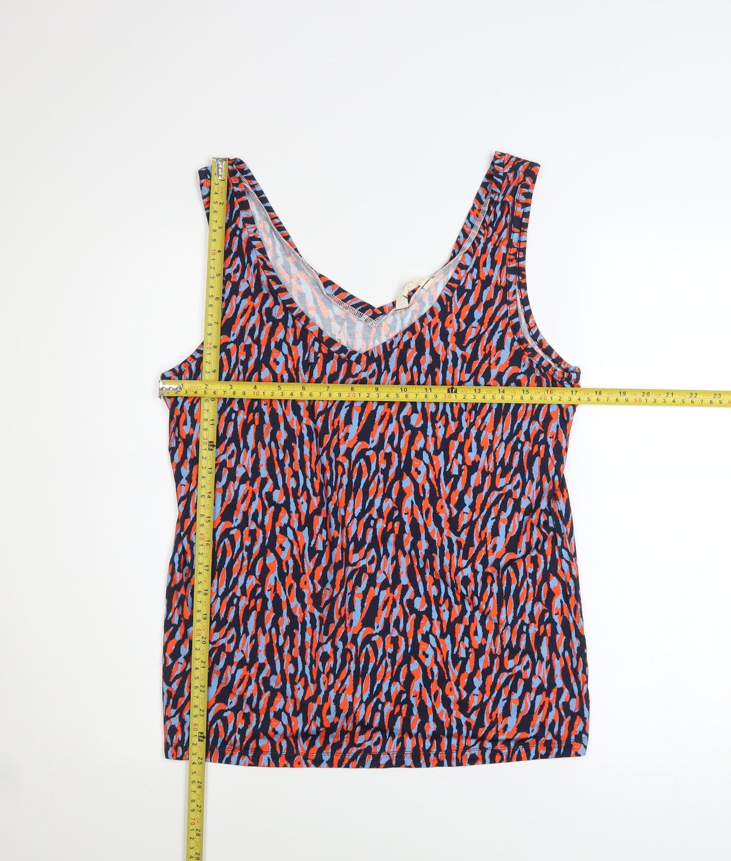 Womens UK Size S Hush Multicoloured Basic Tank