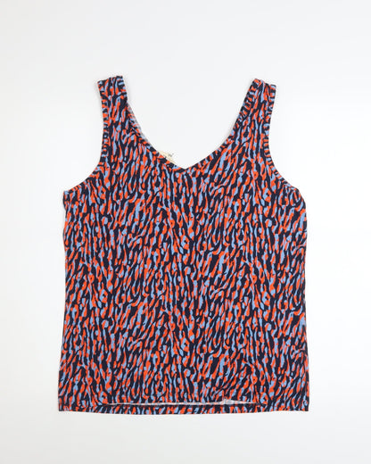 Womens UK Size S Hush Multicoloured Basic Tank