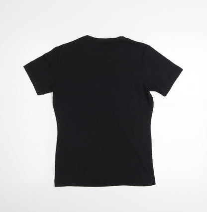 Womens UK Size 12 Peter Storm Black Basic T-Shirt