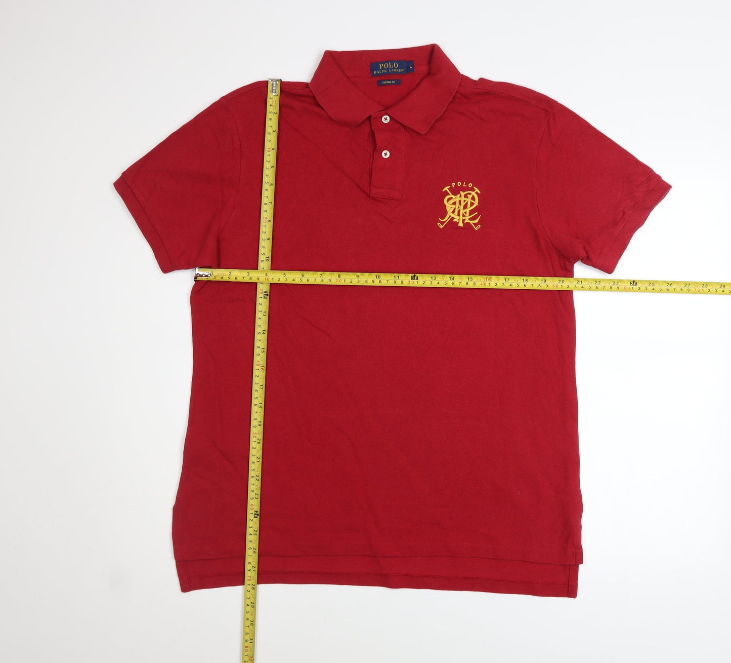 Mens UK Size L Ralph Lauren 100% Cotton Polo Shirt