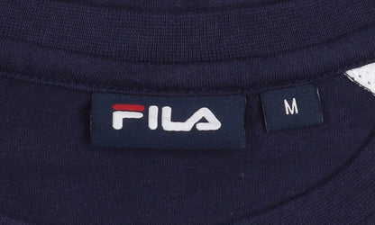 Mens UK Size M FILA Blue  T-Shirt