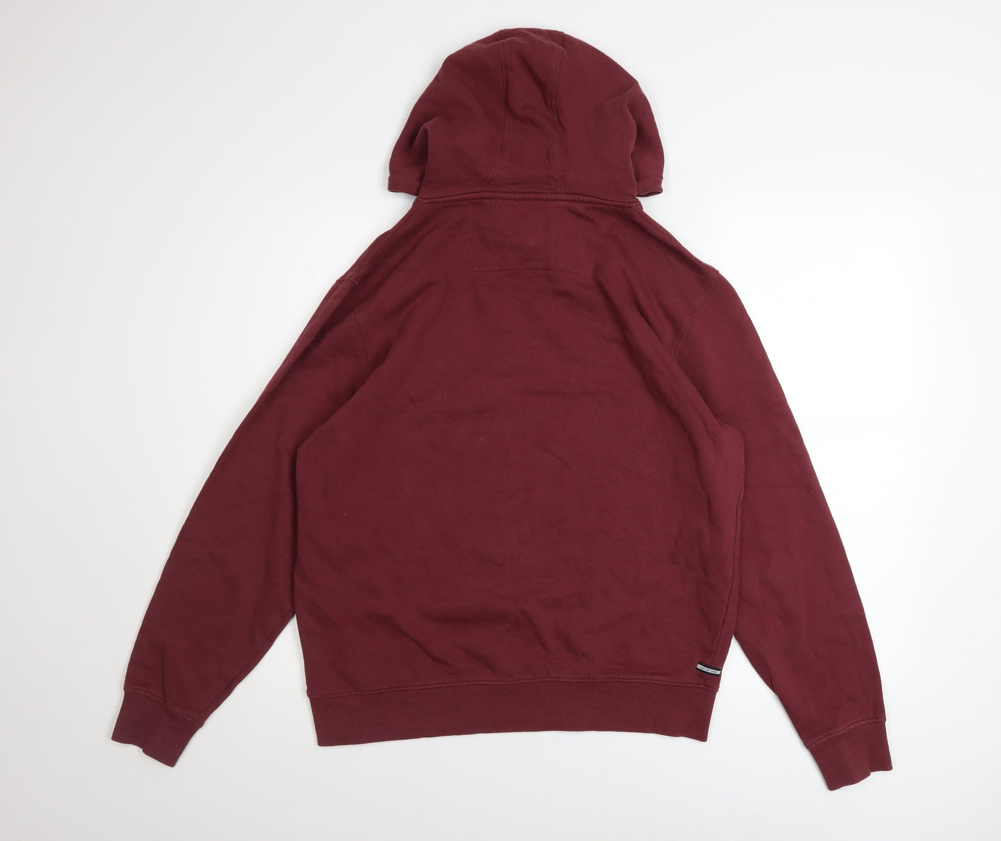 Mens UK Size M Weekend Offender Red Pullover Hoodie