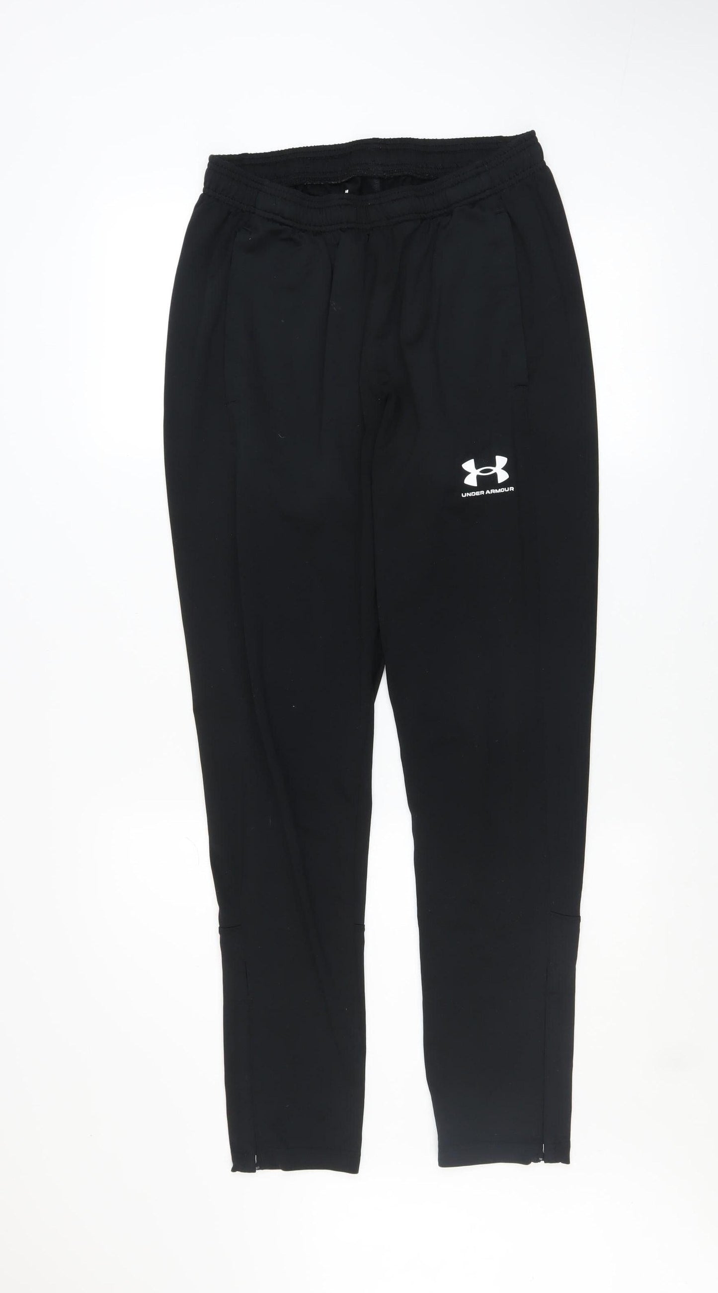 Mens UK Size M Under armour Slim Fit Jogger Black Trousers