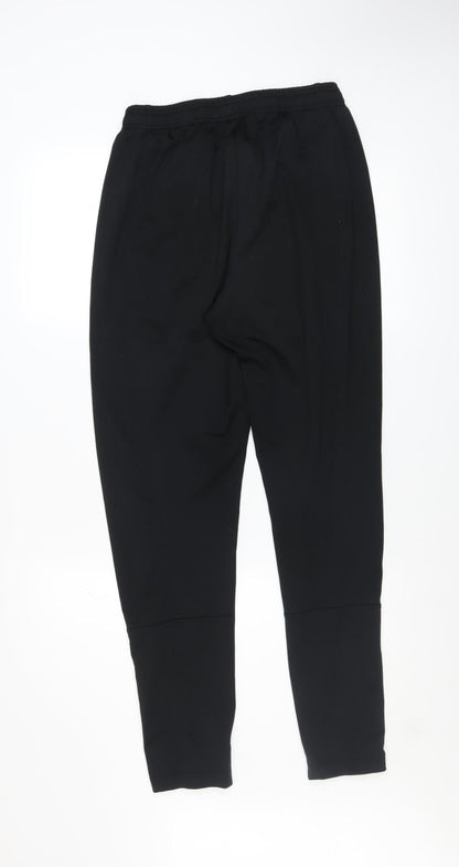 Mens UK Size M Under armour Slim Fit Jogger Black Trousers