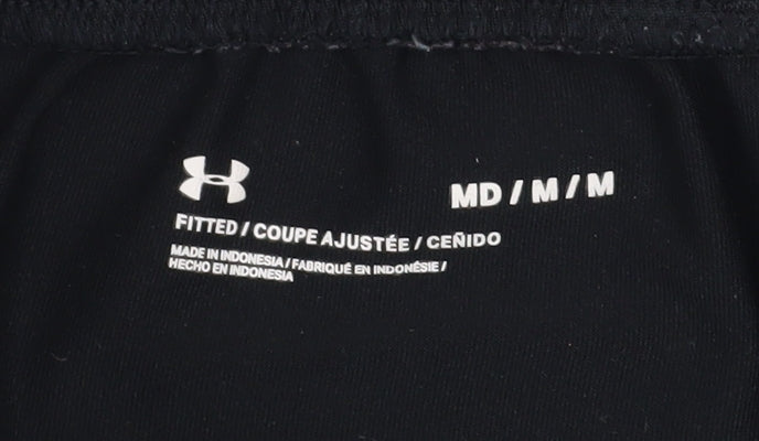 Mens UK Size M Under armour Slim Fit Jogger Black Trousers