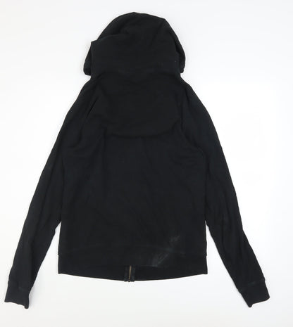 Mens UK Size M AllSaints Black Full Zip Hoodie