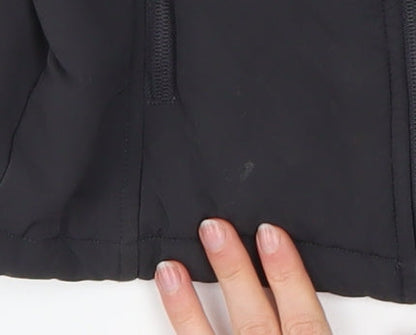 Girls UK Size 7-8 Years Trespass Black Soft Shell