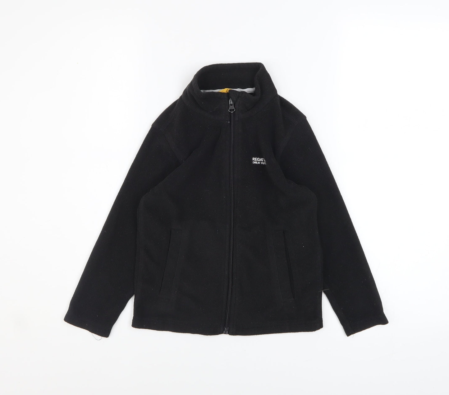 Girls UK Size 5-6 Years Regatta Black Basic Jacket