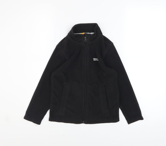 Girls UK Size 5-6 Years Regatta Black Basic Jacket