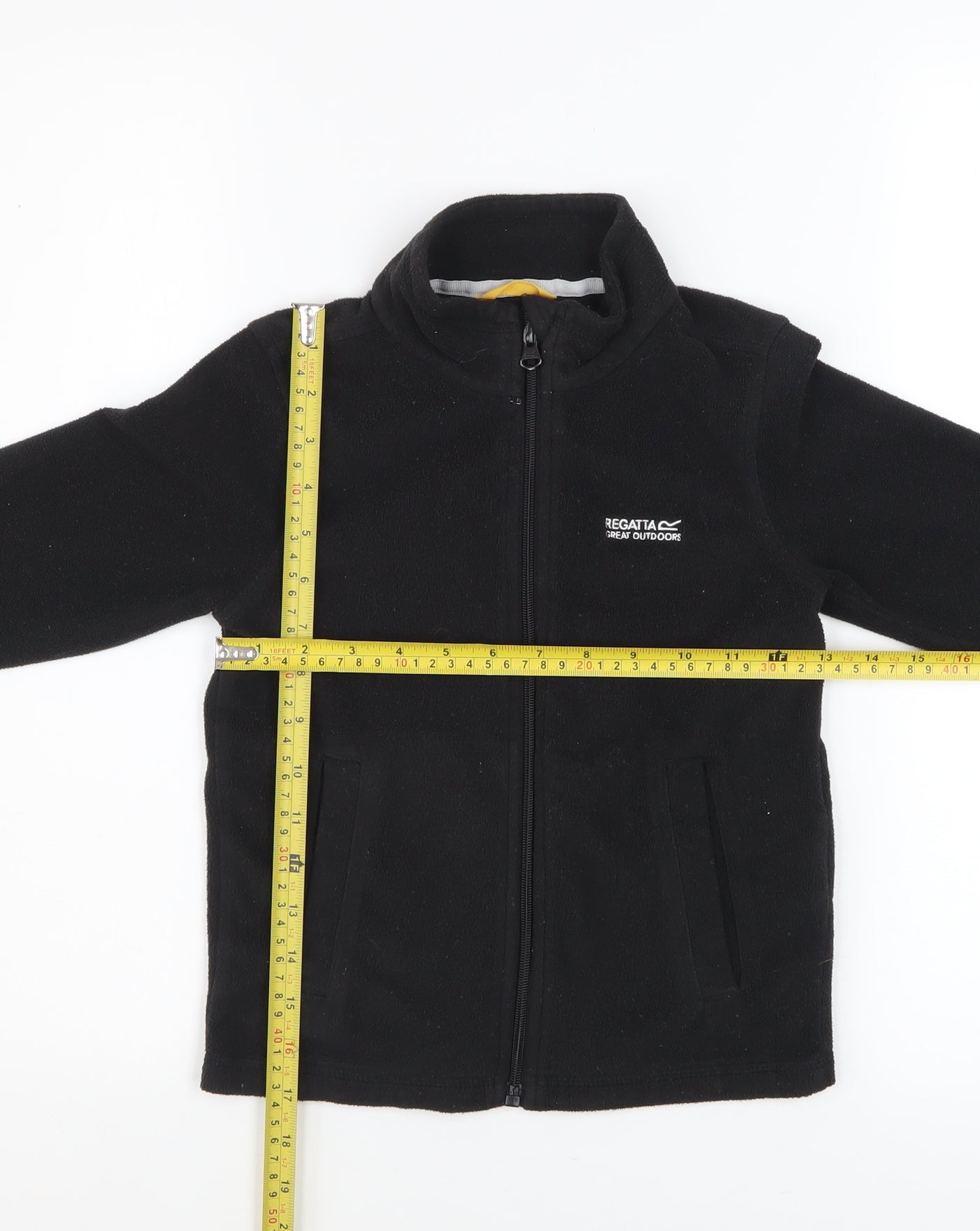 Girls UK Size 5-6 Years Regatta Black Basic Jacket