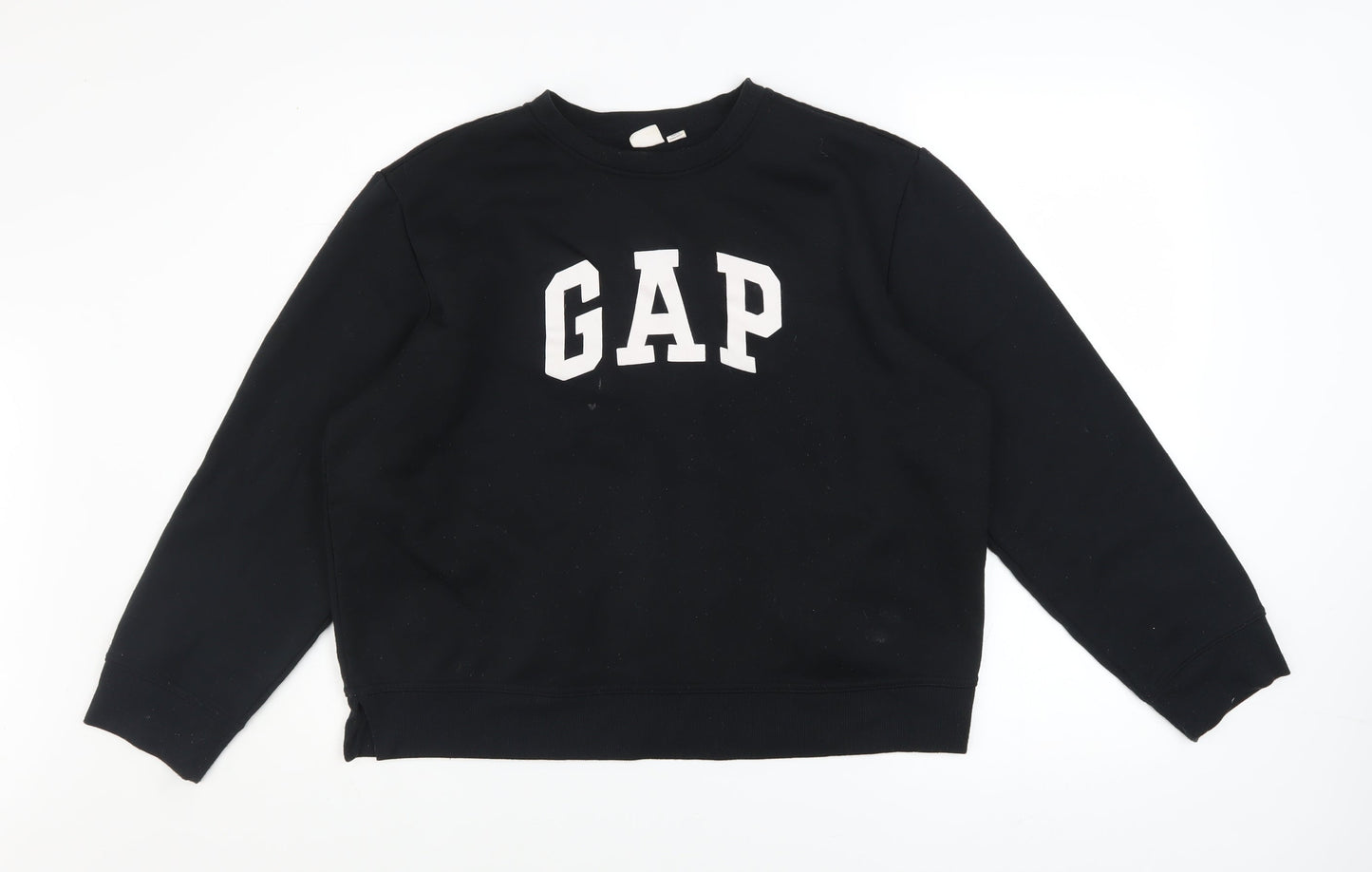 Womens UK Size XL Gap Black Pullover Sweatshirt