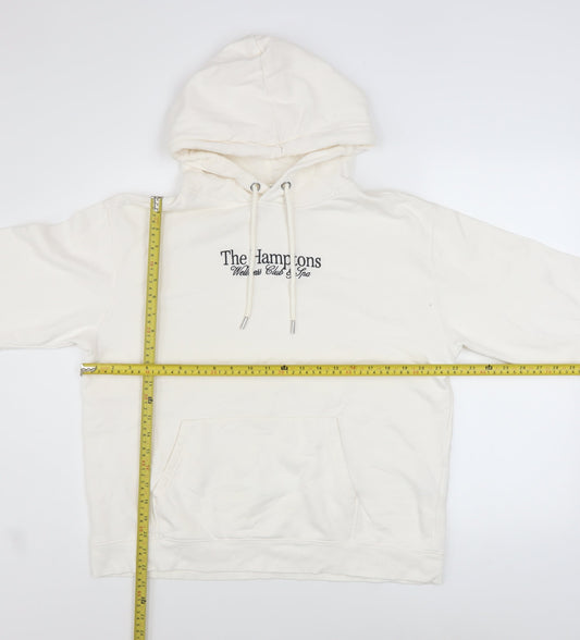 Womens UK Size 12 H&M Ivory Pullover Hoodie
