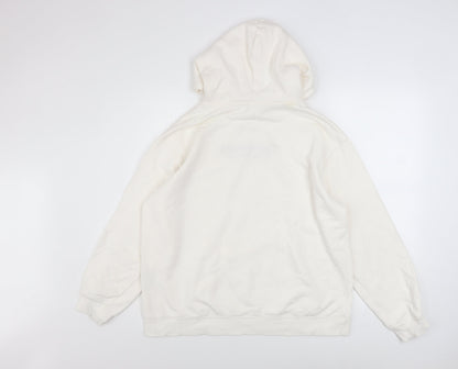 Womens UK Size 12 H&M Ivory Pullover Hoodie