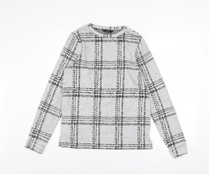 Womens UK Size 8 NEXT Grey Pullover Sweatshirt