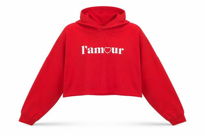Womens UK Size M H&M Red Pullover Hoodie