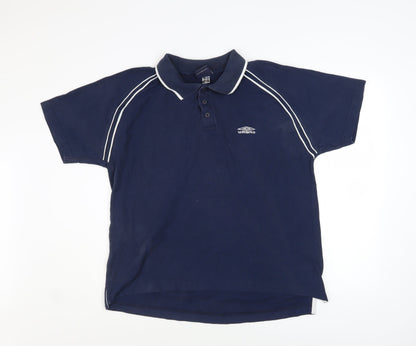 Mens UK Size L Umbro 100% Cotton Polo Shirt