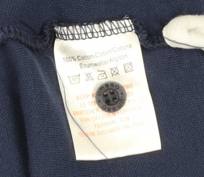 Mens UK Size L Umbro 100% Cotton Polo Shirt