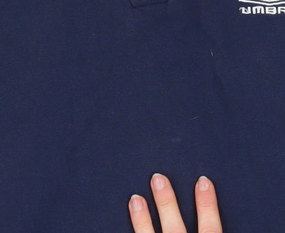 Mens UK Size L Umbro 100% Cotton Polo Shirt