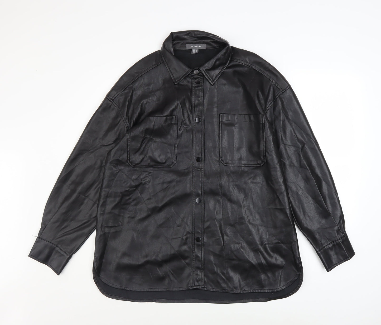 Womens UK Size 12 Primark Black Basic Jacket