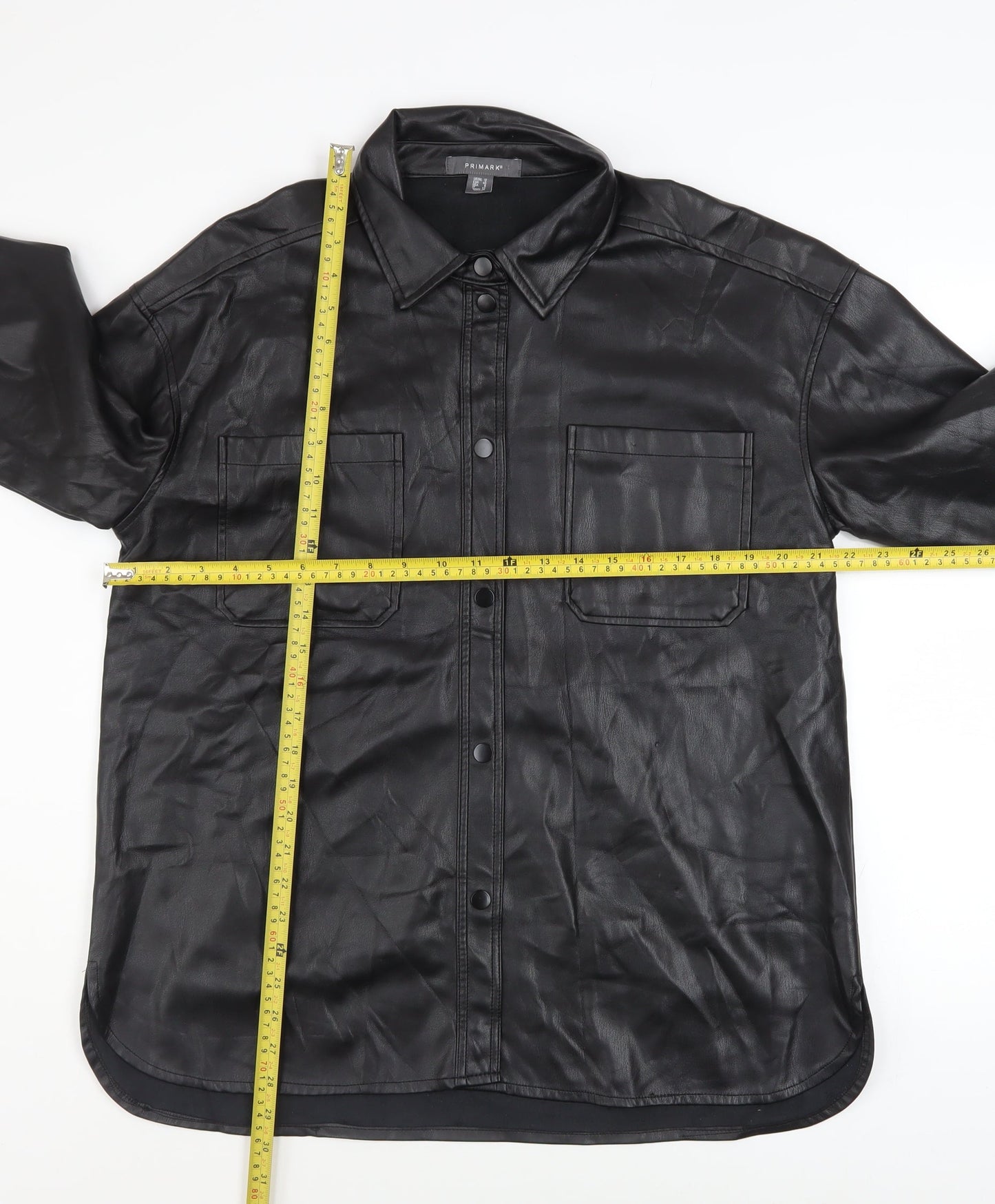 Womens UK Size 12 Primark Black Basic Jacket