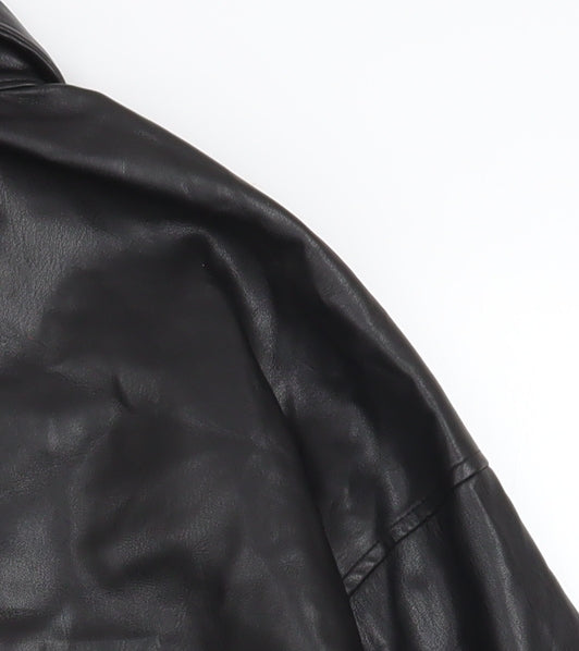 Womens UK Size 12 Primark Black Basic Jacket