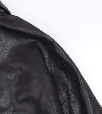 Womens UK Size 12 Primark Black Basic Jacket