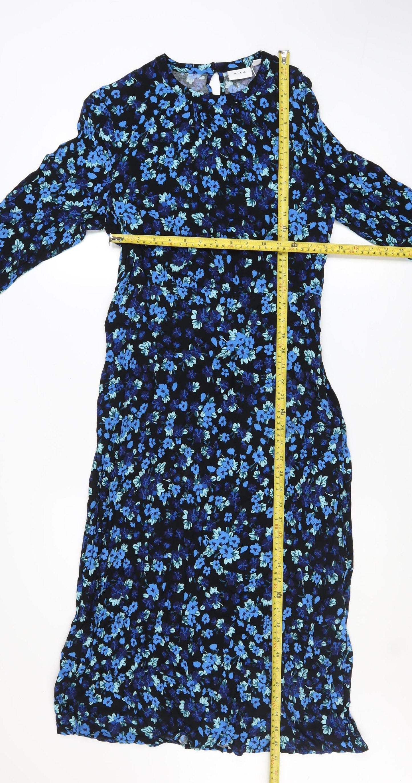 Womens UK Size 10 VILA A-Line Dress