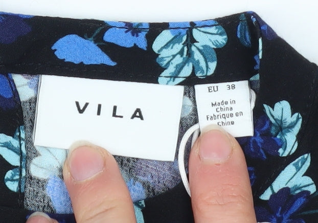 Womens UK Size 10 VILA A-Line Dress