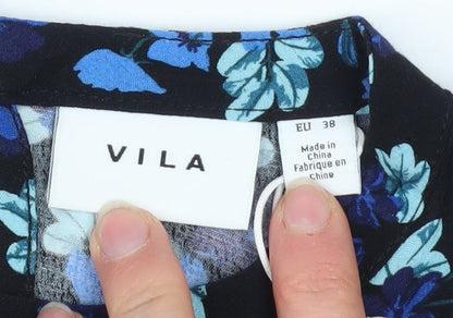 Womens UK Size 10 VILA A-Line Dress